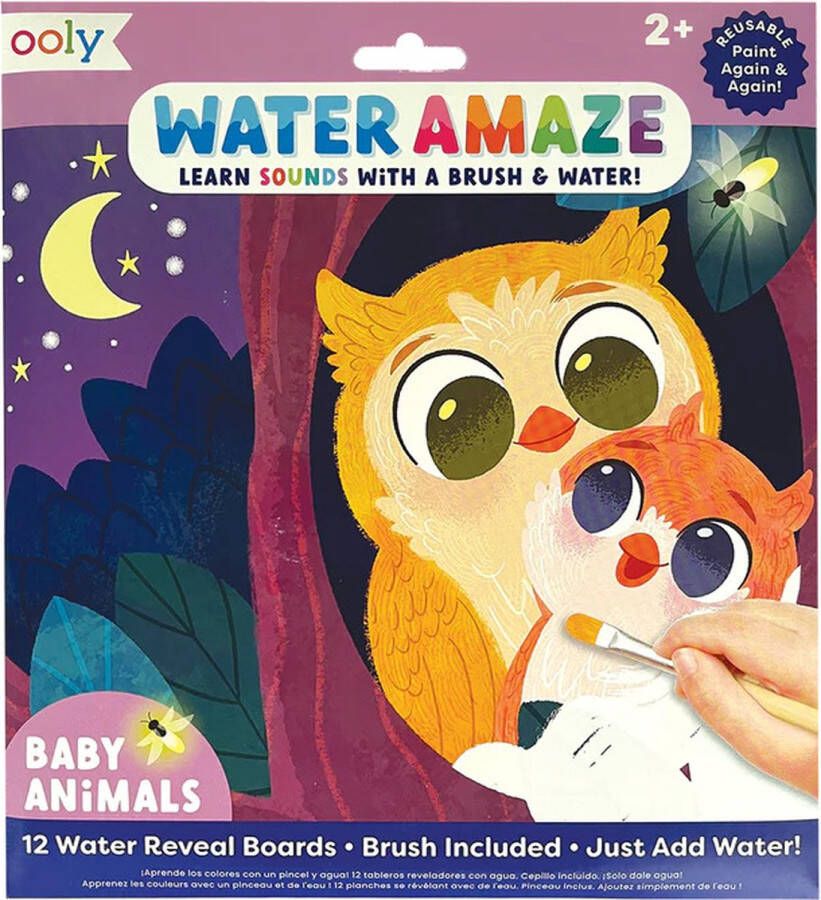 Ooly Water Amaze Baby Dieren Water Amaze Baby Dieren