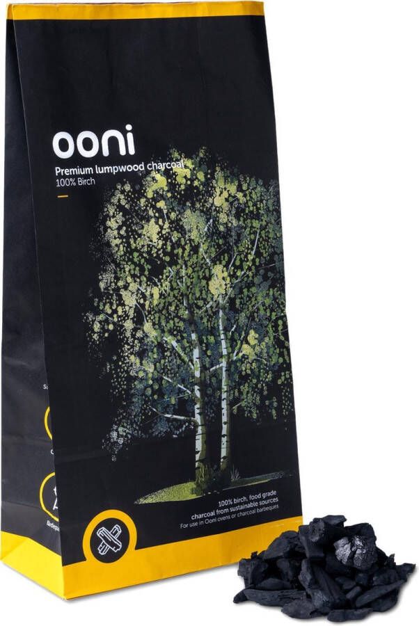 Ooni houtskool Berk 4.0 kg Houtskool