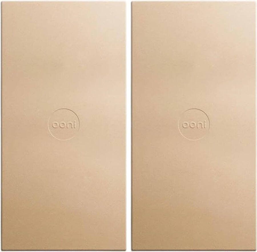 Ooni Pro 16 Pizzasteen 2X pizzasteen Compatible with Pro 16 Pizza Oven