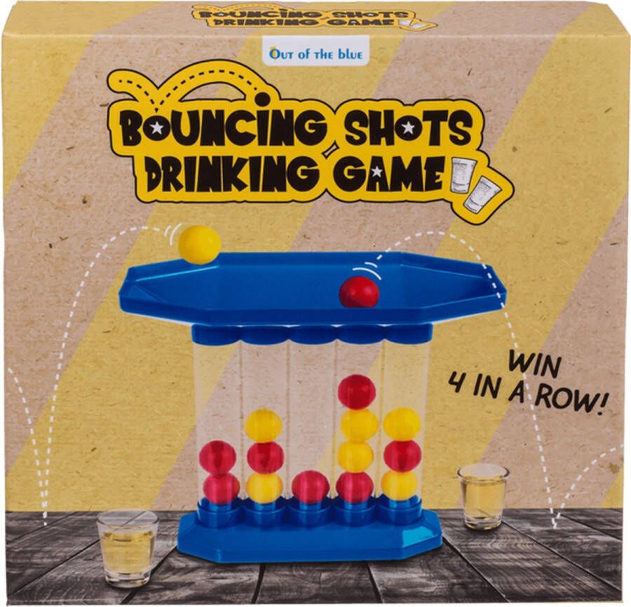 OOTB Bouncing game drankspel 4 op een rij shot drank fun