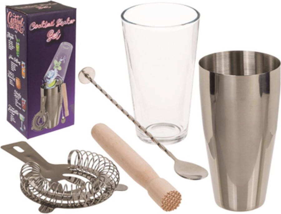 OOTB Cocktailshaker set 5 delig