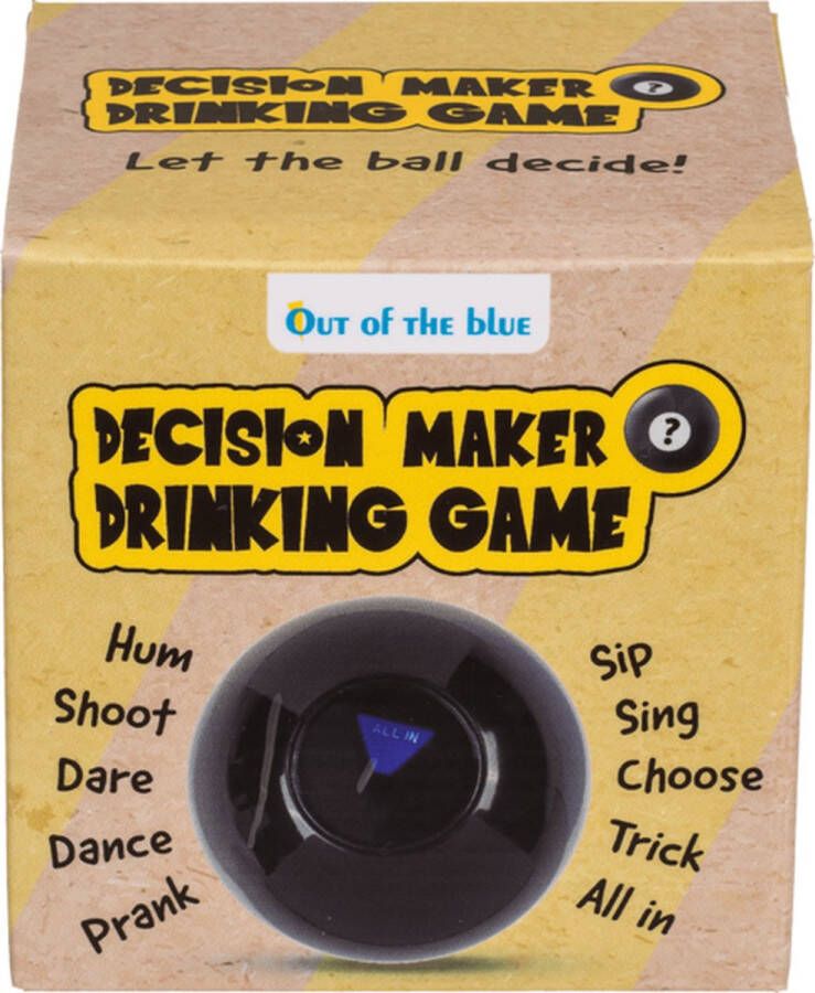 OOTB Magic 8-ball Descision maker Drankspel Keuze partygame