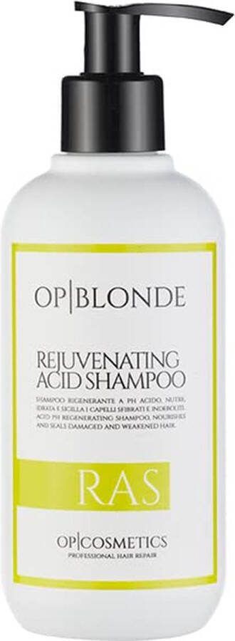 OPblonde OP|BLONDE Rejuventating acid shampoo. pH acid shampoo with youthful action and softening [250ml]