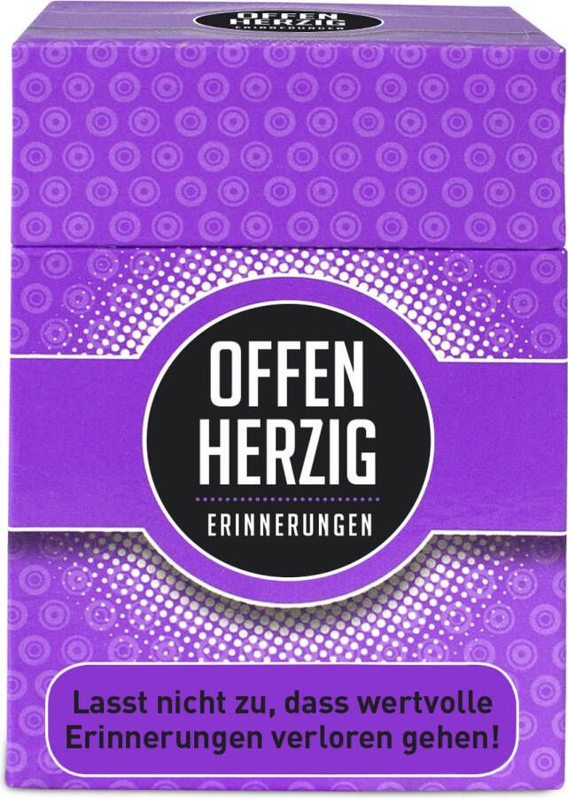 Open Up! Offenherzig Erinnerungen Gespreksstarter Duitstalige variant