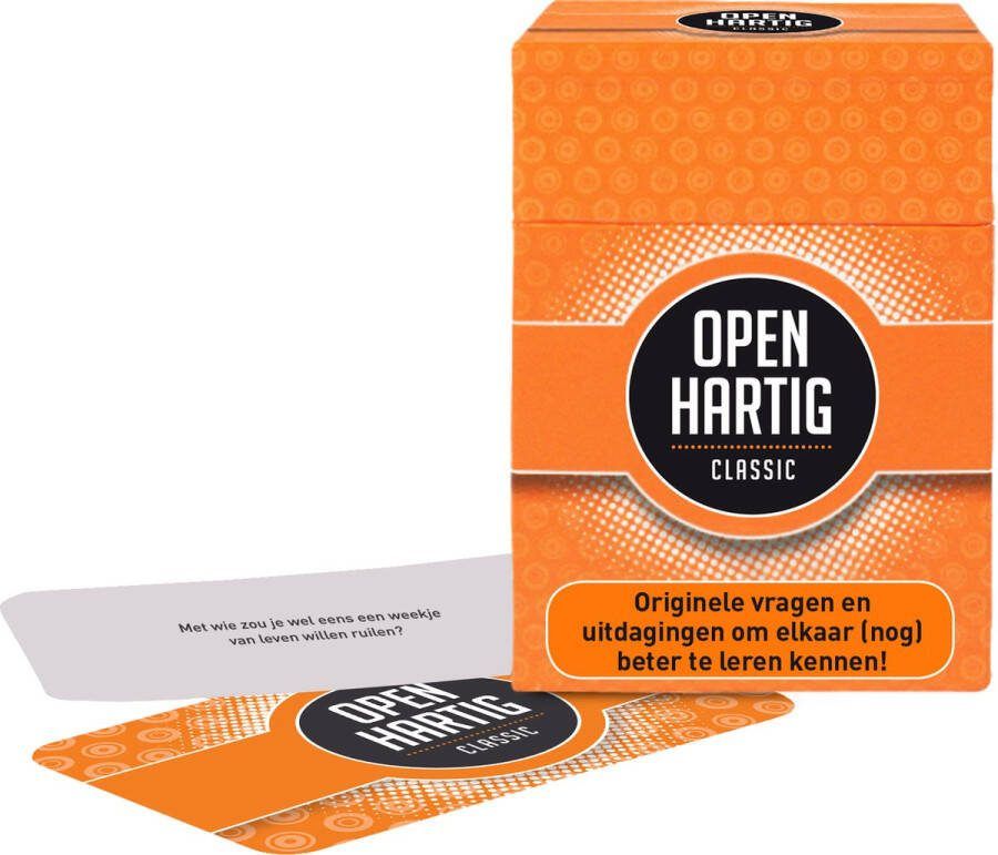 Open Up! Openhartig Classic Nederlandstalige Gespreksstarter