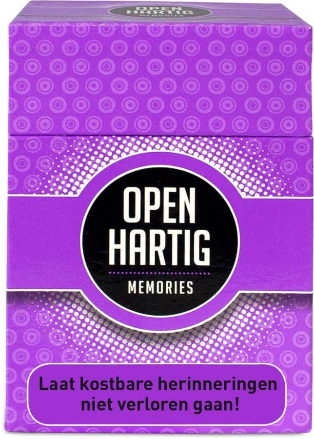 Open Up! Openhartig Memories Gespreksstarter