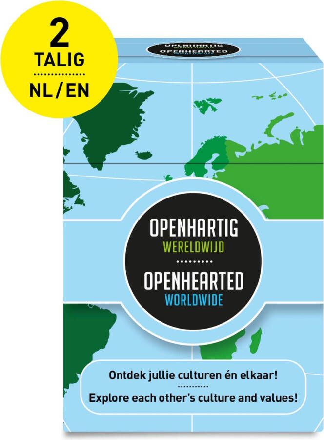 Open Up! Openhartig Wereldwijd Openhearted Worldwide Nederlandstalig & Engelstalig Gespreksstarter