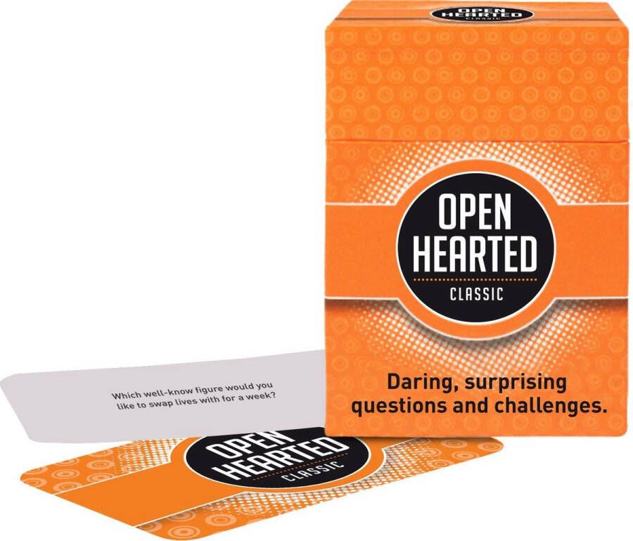 Open Up! Openhearted Classic Engelstalige versie van Openhartig Classic Gespreksstarter