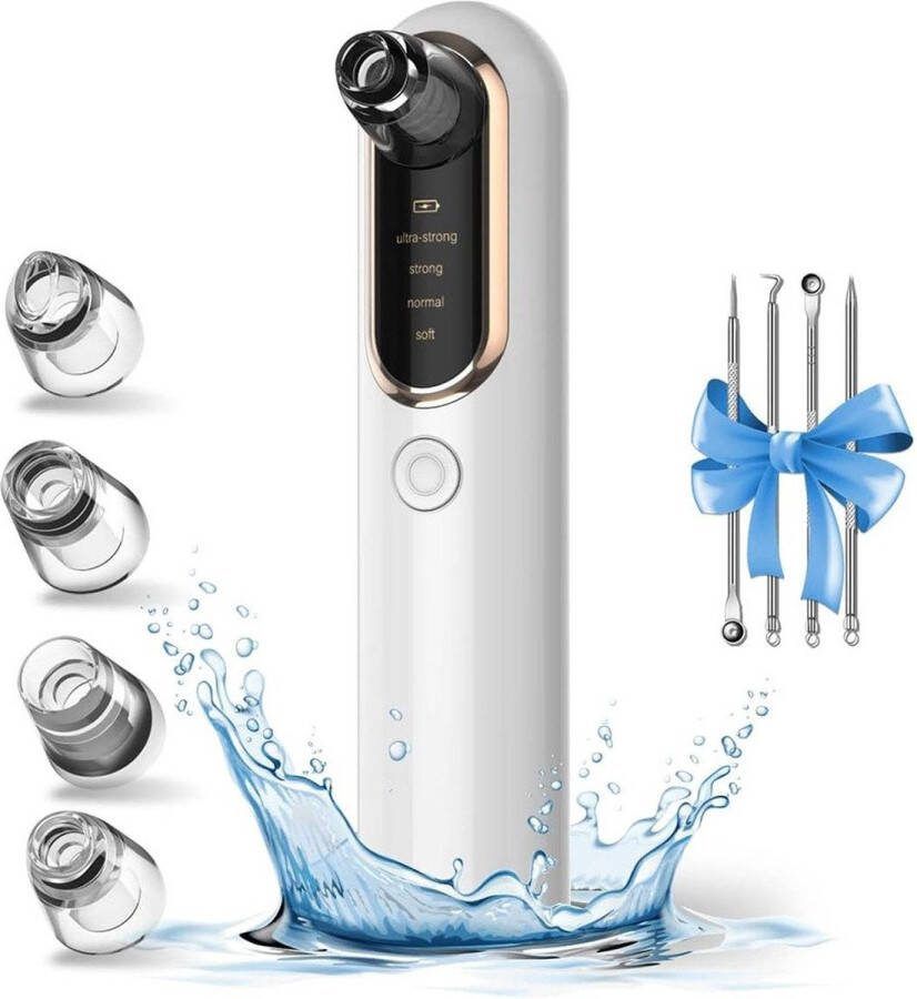 Ophy Blackhead Remover Vacuum USB-opladen Blackhead Remover Mee Eters Verwijderen Mee Eter verwijderaar Set Pore Cleaner Poriën Reiniger Vacuum 4 Vacuümzuigmodi voor Gezichtsreiniging