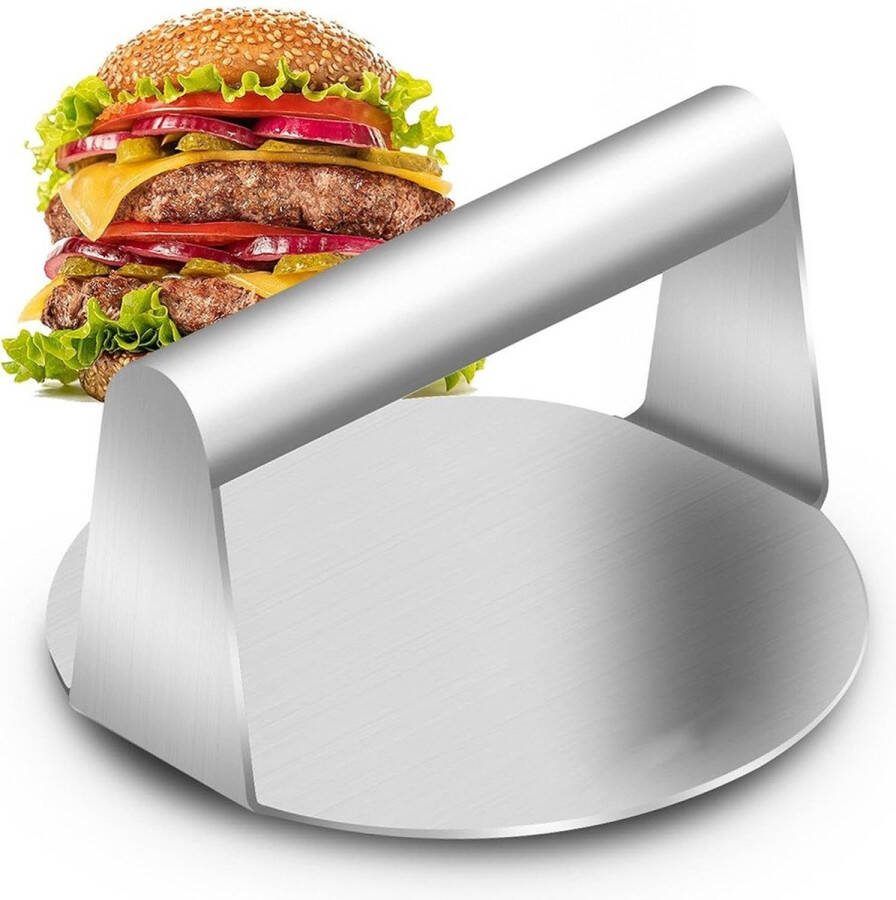 Ophy Burgerpress smash burgerpers ronde roestvrijstalen burger smasher (1 stuk) roestvrijstalen burgerpers grillaccessoires voor flat top grill