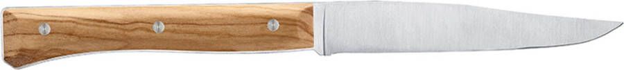 Opinel Facette Tafelmessenset 11cm 4-delig Oliver Olijfhout