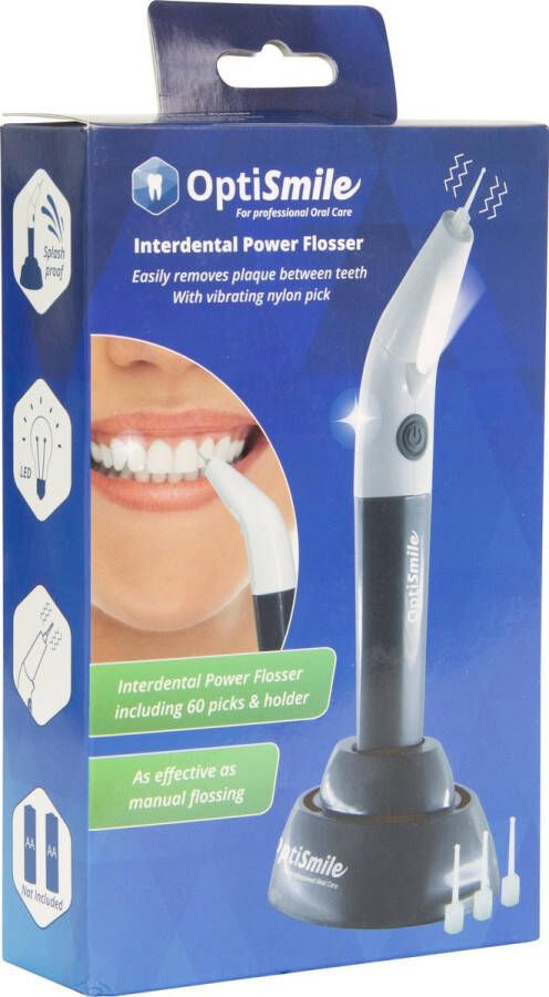 Opti Smile Optismile Automatisch Flosapparaat Interdental Power Flosser Smart Memoryfunctie