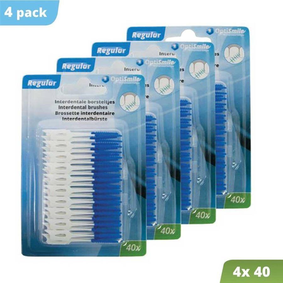 Opti Smile OptiSmile 160 Tandenstokers 4 x 40 Voordeelverpakking