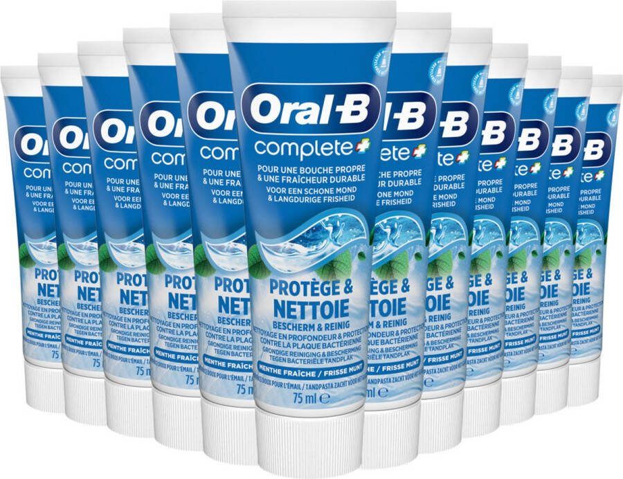 Oral B 12x Oral-B Tandpasta Complete Protect & Clean 75 ml