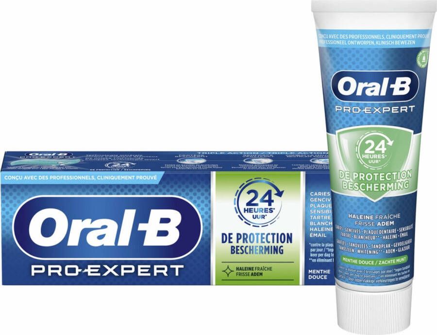 Oral B 12x Oral-B Tandpasta Pro-Expert Frisse Adem 75 ml