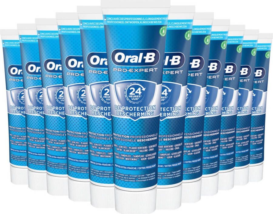 Oral B Oral-B Pro-Expert Professional Protection Tandpasta Voordeelverpakking 12 x 100ml