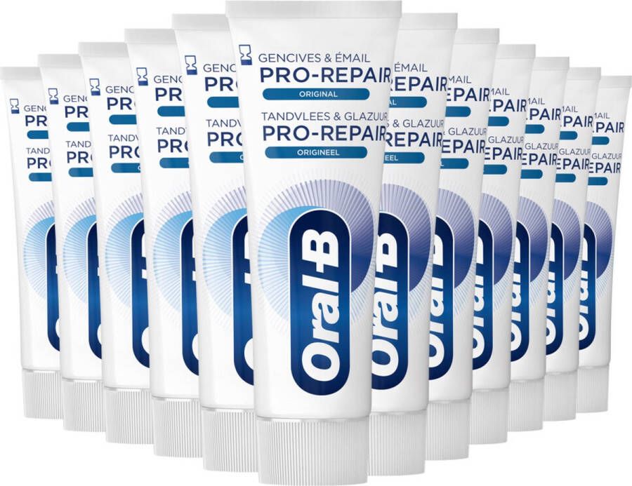 Oral B 12x Oral-B Tandpasta Tandvlees & Glazuur Repair Origineel 75 ml