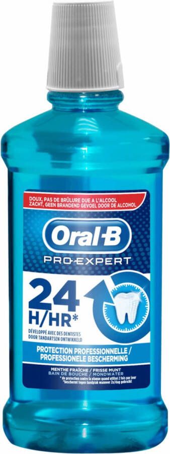 Oral B 3x Oral-B Mondwater Pro-Expert Professionele Bescherming 500 ml