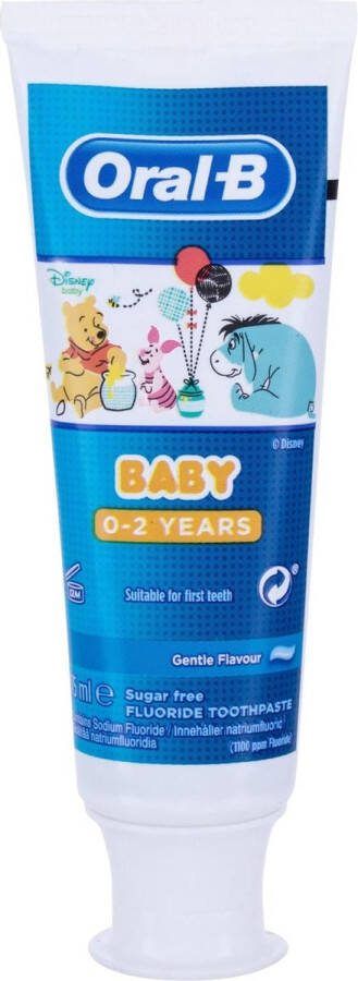 Oral B Baby 0-2 Winnie de Poeh Tandpasta 75ml