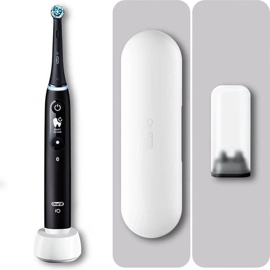 Oral B Oral-B iO Series 6 Volwassenen Roterende Tandenborstel Zwart Geavanceerde Technologie