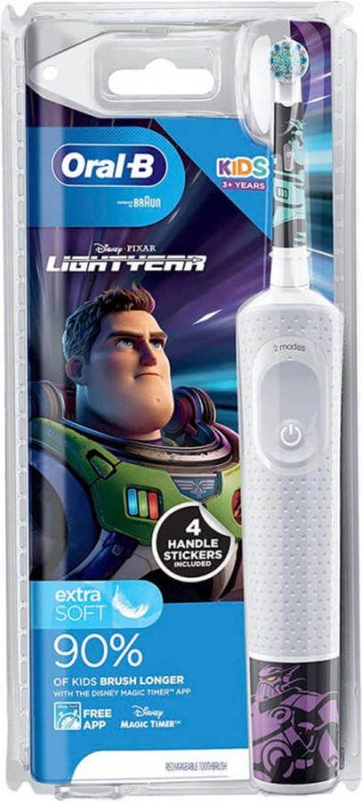 Oral- B Elektrische Tandenborstel – Kids 3+ Pixar Lightyear Vitality Extra soft