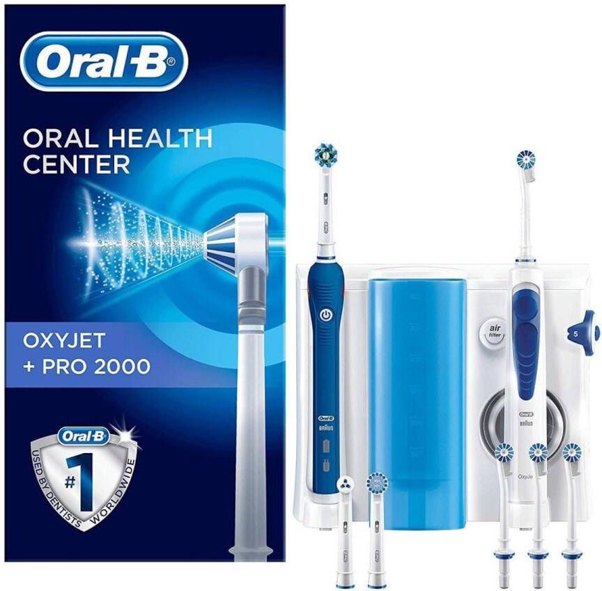 Oral B Elektrische tandenborstel + Oral Irrigator Oral-B OC501 Wit Blauw