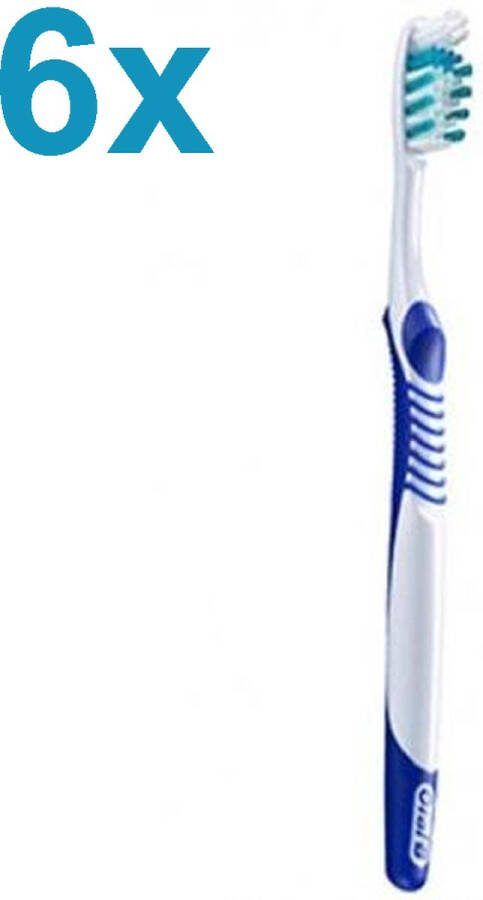 Oral B Medium 35 Normaal Control Grip Tandenborstel 6 Stuks Voordeelverpakking