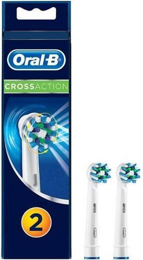 Oral B opzetborstels Cross Action 2 stuks (EB 50-2)