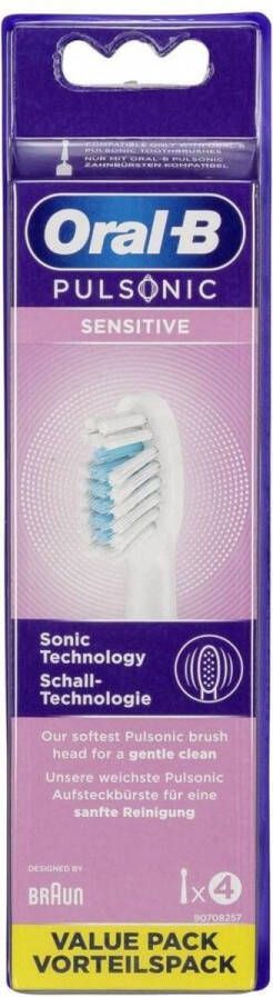 Oral B Oral-B Opzetborstel Sensitive Clean (4 stuks) | Opzetborstels | 4210201299158