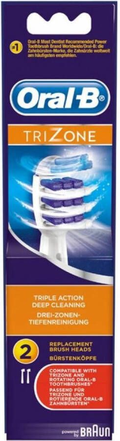 Oral B Opzetborstels Trizone Voordeelverpakking 3x 4 stuks