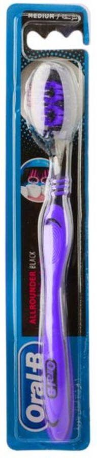 Oral B Oral-B Allrounder Black Tandenborstel Medium Purple