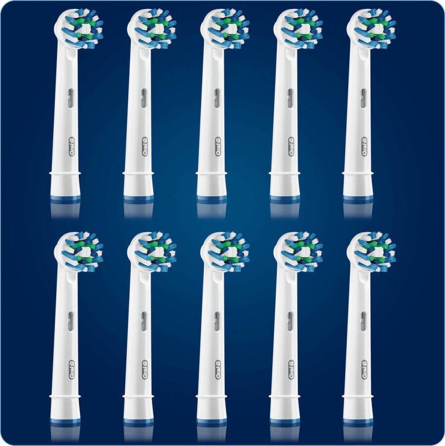 Oral B Oral-B CrossAction Opzetborstels 10 Stuks