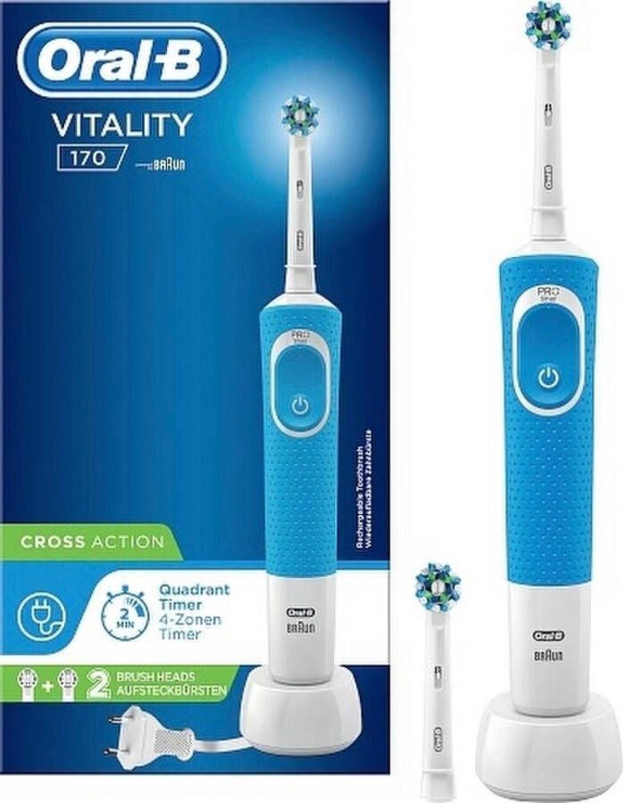 Oral B Oral-B CrossAction Vitality 170 Elektrische Tandenborstel Wit