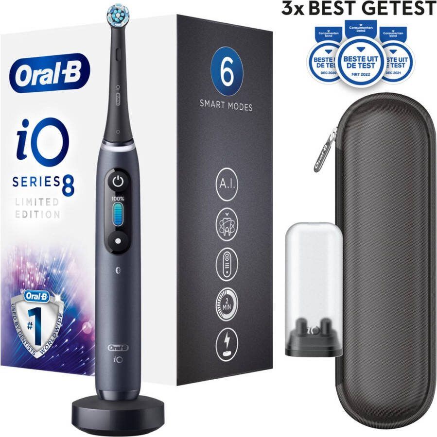 Oral B Oral-B Elektrische Tandenborstel iO Series 8 Black Onyx Limited Edition