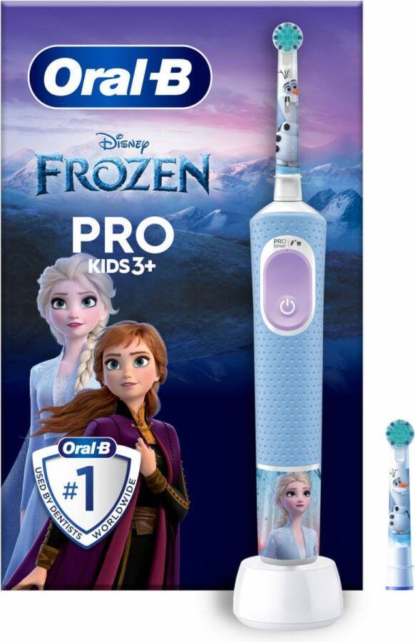 Oral B Oral-B Elektrische Tandenborstel Pro Kids Frozen + 1 opzetborstel
