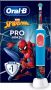 Oral-B Pro elektrische tandenborstel voor kinderen 1 Marvel Spider-Man handvat 1 opzetborstel vanaf 3 jaar - Thumbnail 1