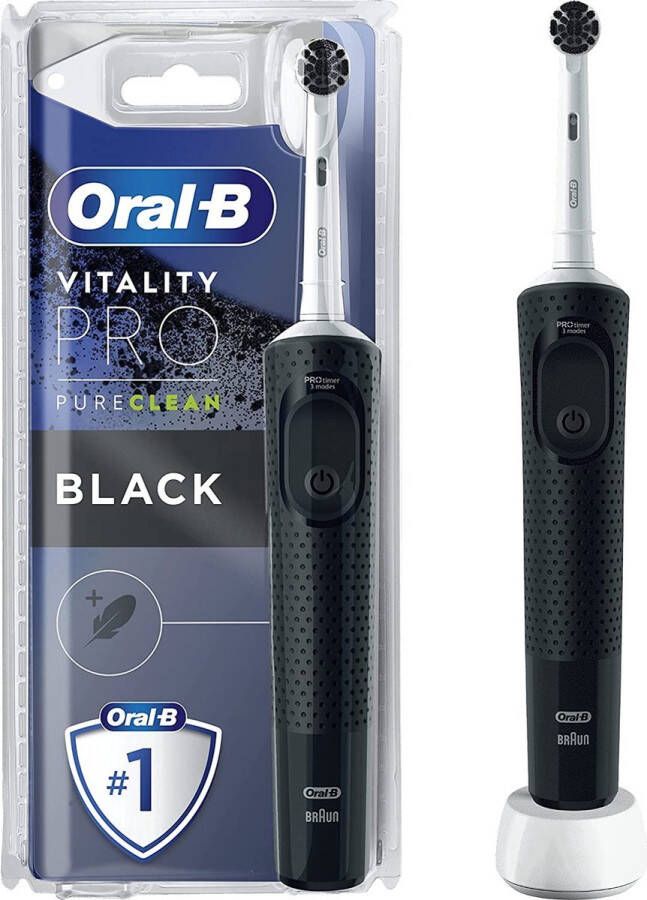 Oral B Oral-B Elektrische Tandenborstel – Pro Vitality Pure & Clean Black
