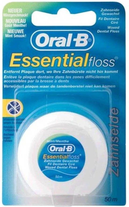Oral B Oral-B Essential Floss Mint 12 Stuks Voordeelverpakking