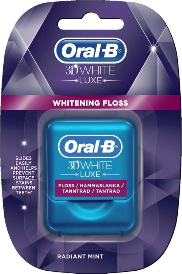 Oral B Floss 3D Luxe 35m Whitening (UK SE FI DK NO) ORL24
