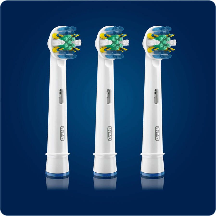 Oral B Oral-B Floss Action Opzetborstels EB25 3 stuks voor de elektrische tandenborstel