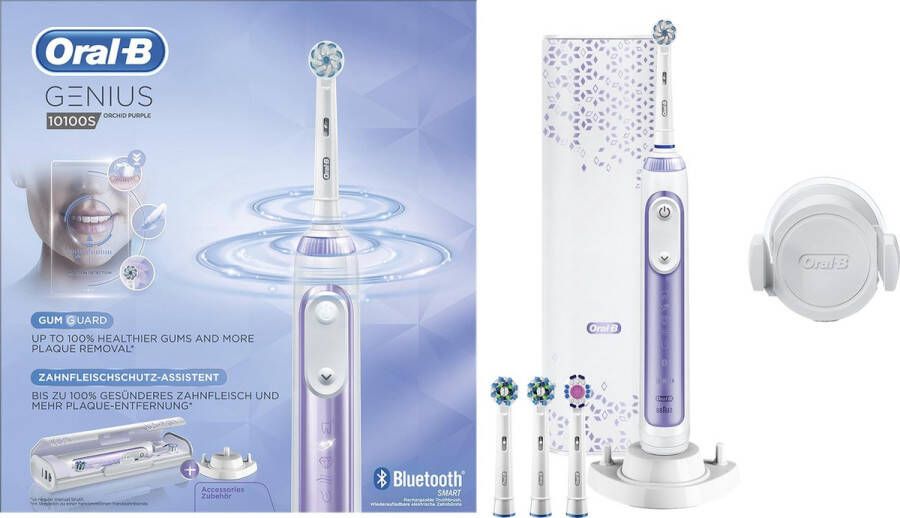 Oral B Oral-B Genius 10100S Elektrische Tandenborstel Orchid Purple