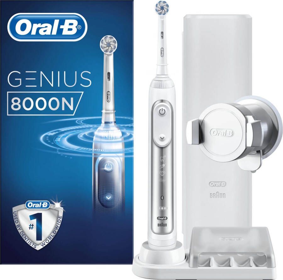 Oral B Oral-B Genius 8000N Elektrische Tandenborstel Wit