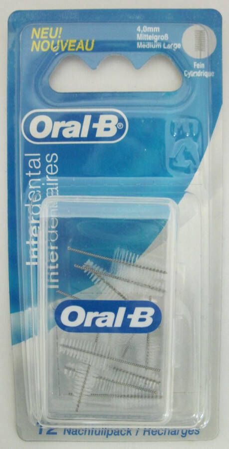 Oral B Oral-B Interdental Navulborstels Medium Large- 12 stuks