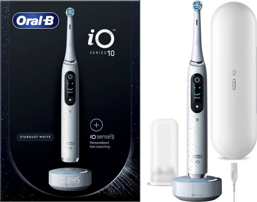 Oral B Oral-B iO 10 White Elektrische Tandenborstel Ontworpen Door Braun