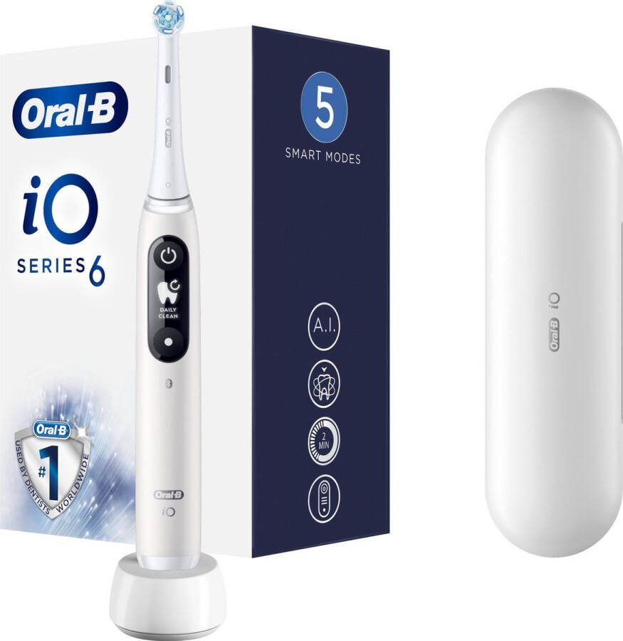 Oral-B elektrische tandenborstel iO Serie 6 (Wit)