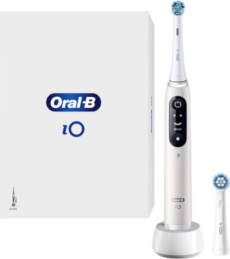 Oral B Oral-B iO 6 Smile Elektrische Tandenborstel White Edition Ontworpen Door Braun