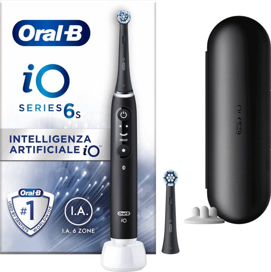 Oral B Oral-B iO 6 Volwassene Vibrerende tandenborstel Zwart