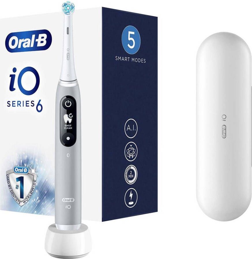 Oral B Oral-B iO 6N Elektrische Tandenborstel grijs