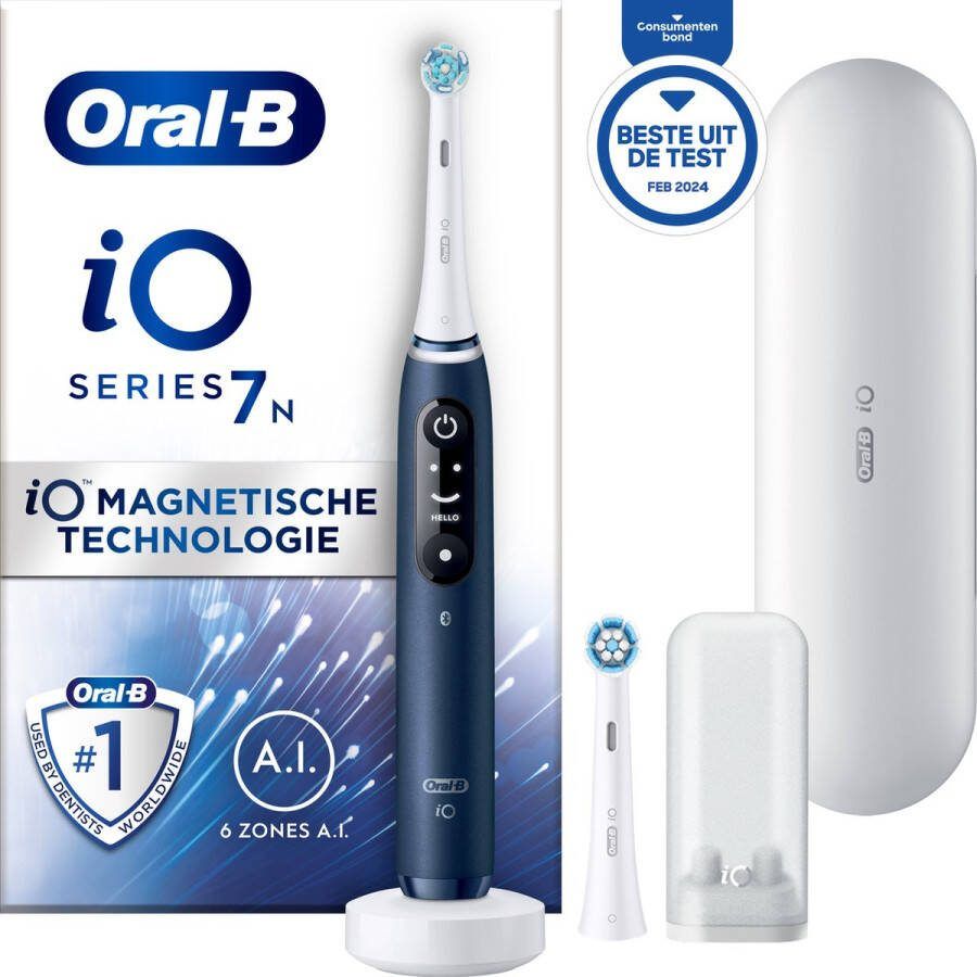 Oral B Oral-B iO 7N Elektrische Tandenborstel Blauw