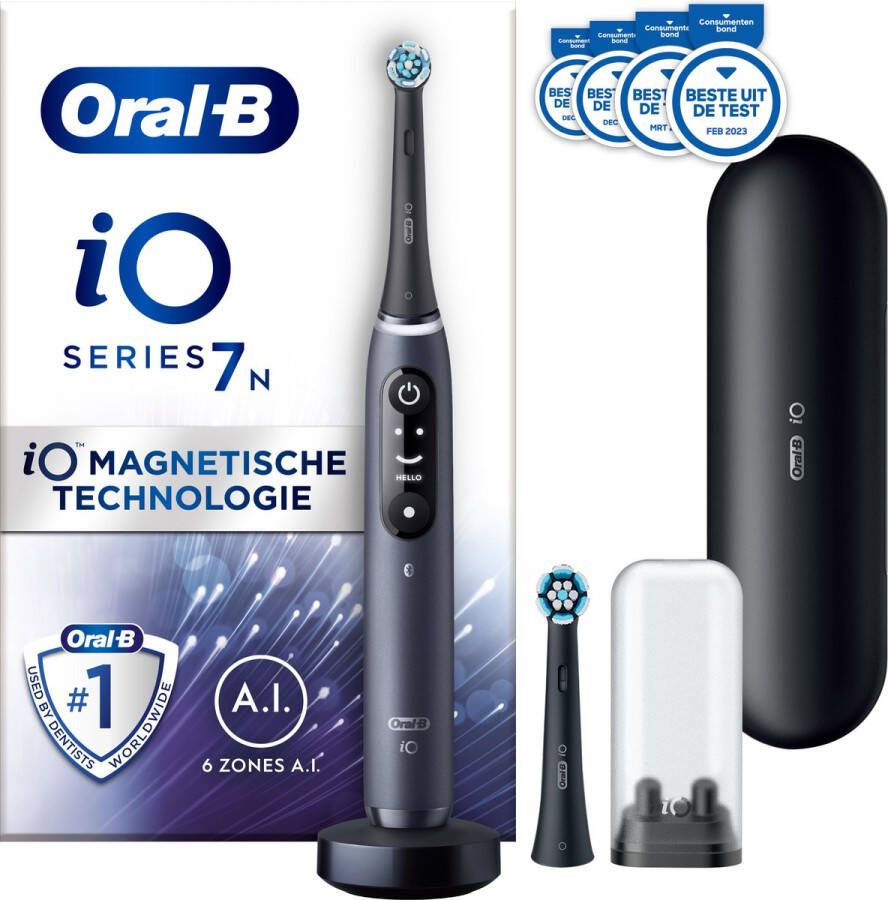 Oral B Oral-B iO 7N Elektrische Tandenborstel Zwart